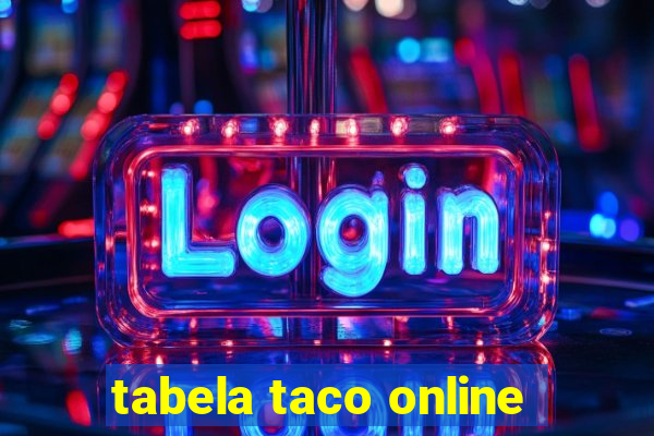 tabela taco online